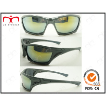 Fashion and Handsome Men′s Sports Plastic Sunglasses (2868RV)